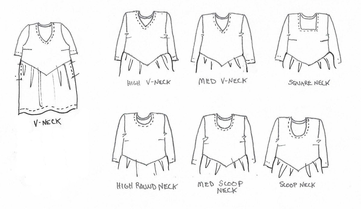 Your Fabric - Southampton Tunic - woven fabrics
