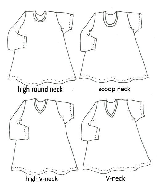A-line Big Tee - Medium Wide Shoulders