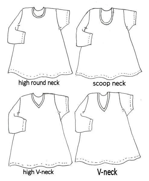 Your Fabric - A-line Big Tee - Wide Shoulders