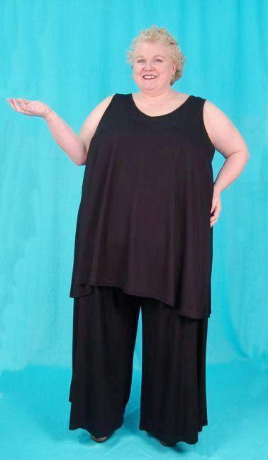 Palazzo Pants in Plus and Extended Sizes - made to order just for you!