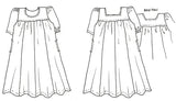 Panama Dress - Scoop or Square Neckline