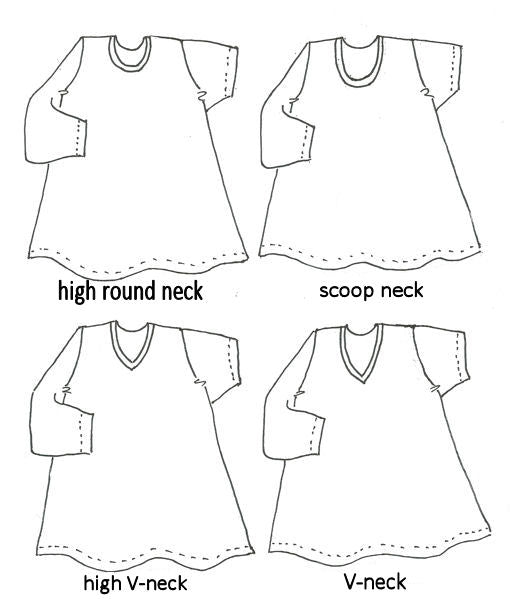Your Fabric - A-line Big Tee - Med Width Shoulders