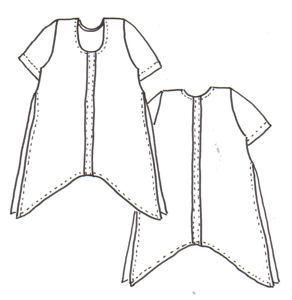 Your Fabric - Astrid Tunic - Style Options