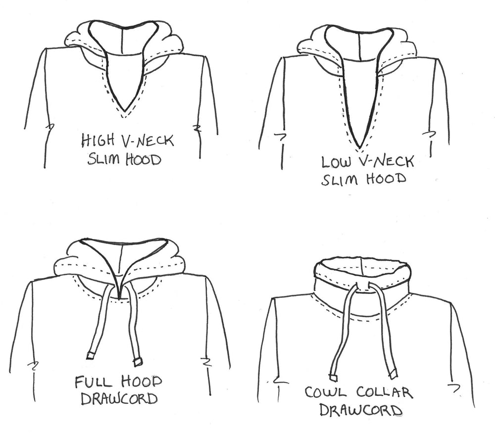 Straight Cut Hoodie Tunic
