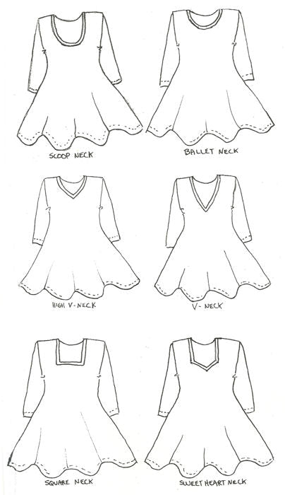 Your Fabric - Trapeze Tee - Essential Necklines