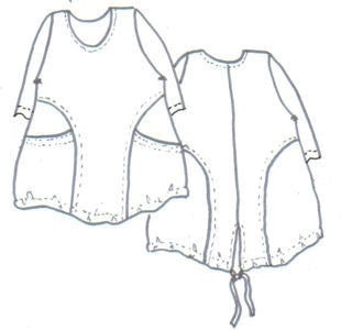 Corset Back Nixie Tank