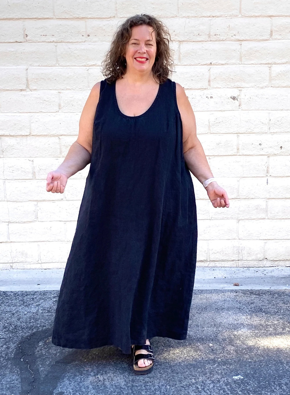 A-line Tank Dress - wovens