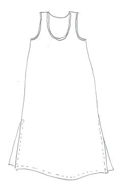 A-line Tank Dress - wovens
