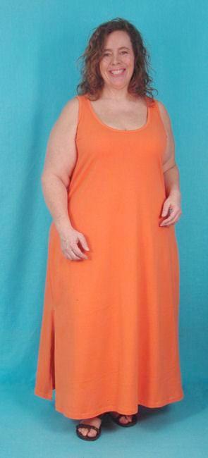 Curvy Tank Dress - knits only