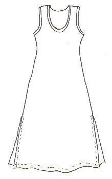 Curvy Tank Dress - knits only
