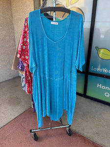 5x - Tinkerbell Tunic - Sky Blue**