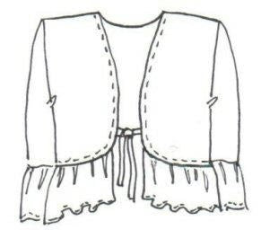 Ruffle Shrug