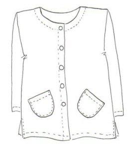 Collarless Jacket