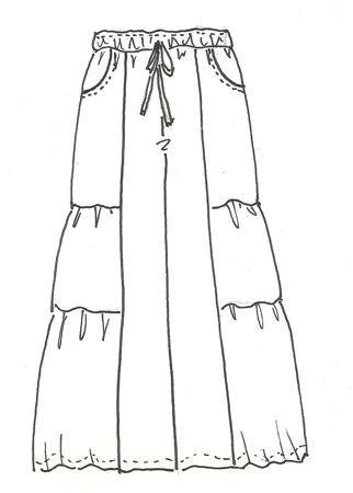 Tiered Palazzo Pant