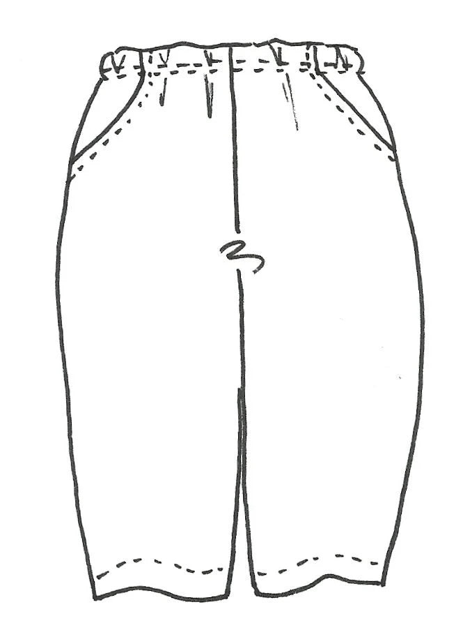 Tapered Leg Capri Pant