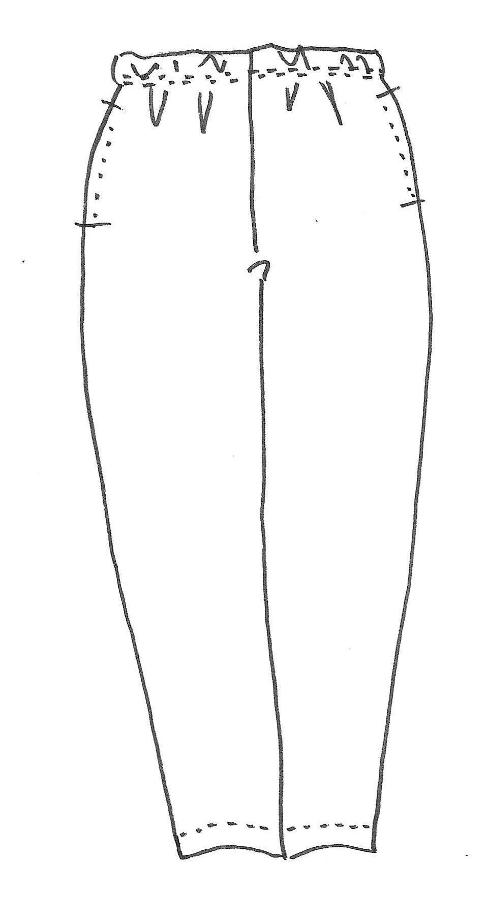 Tapered Leg Pant