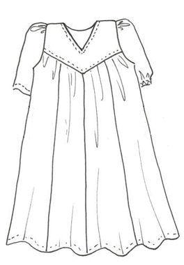 Your Fabric - Panama Dress - V-neckline