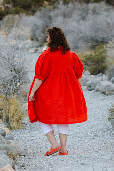 Puff Sleeve Panama Tunic