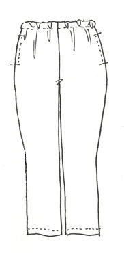 Drape Leg Pant  (Plus Woman)