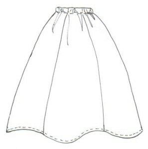 Your Fabric - Ballgown Skirt