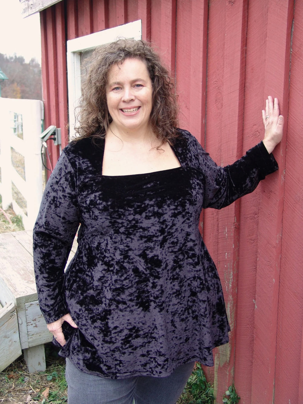 Trapeze Tunic with special necklines