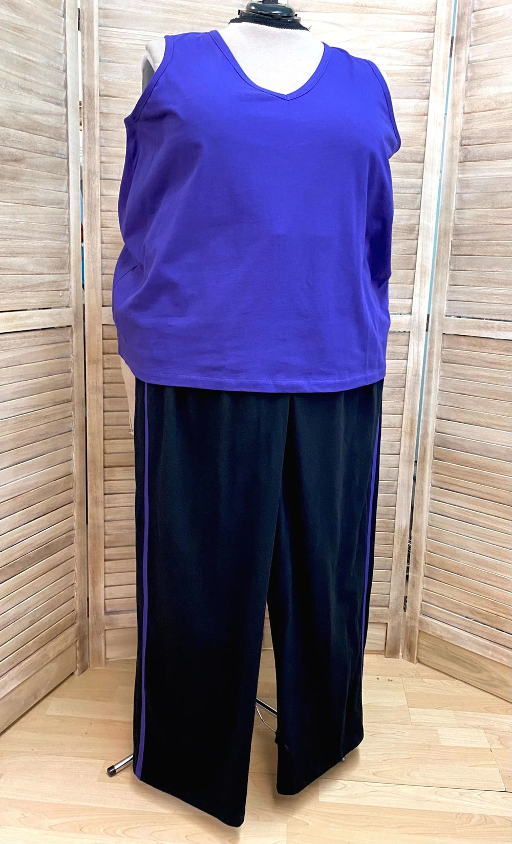 Track Pant with side stripes