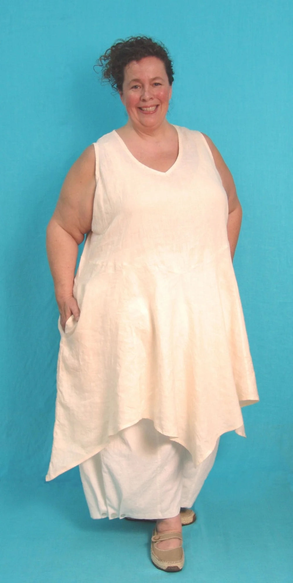 Darcey Pant with 3 buttons