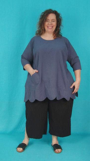 Crop Pant with Slits