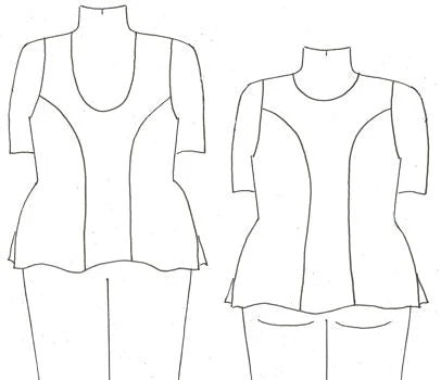 Sporty Top with sleeves