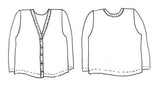 Button Front Cardigan - knit fabrics