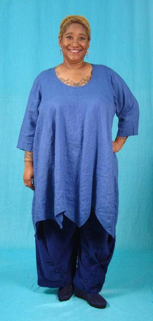 Charlotte Tunic - multiple woven fabrics and necklines