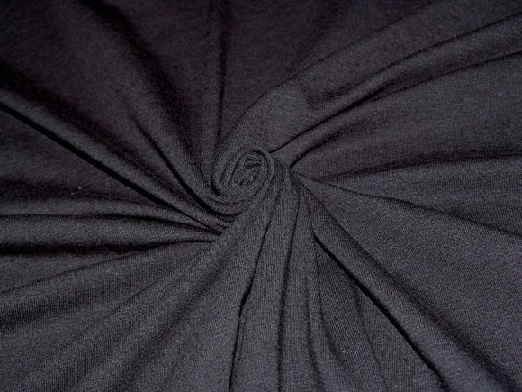 C1 - Cotton Spandex Jersey Knit - 10 oz - black *