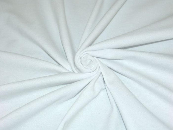 C1 - Cotton Spandex Jersey Knit - 10 oz - white *