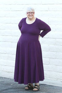 Everything Dress with sleeves - knit fabrics