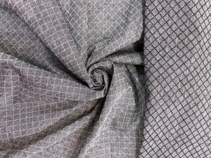 C24 - Diamond Jacquard Cotton - gray ***