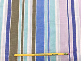 C26.1 - Woven Cotton - varigated stripe **