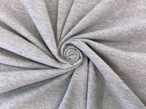 C1 - Cotton Spandex Knit - 10 oz - light heather gray *
