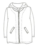 Hooded Jacket - sweater and fleece fabrics