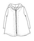 A-line Hooded Jacket - pant and jacket fabrics