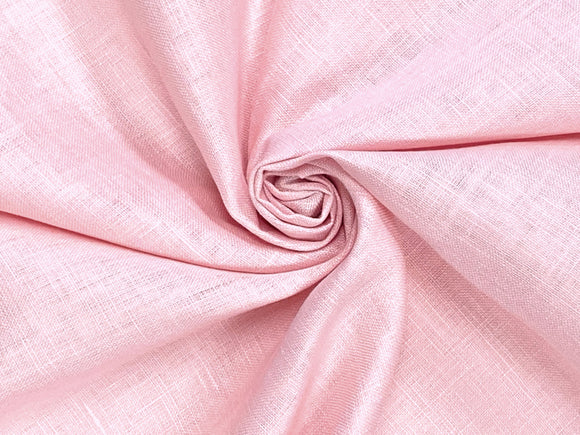 Linen - luxury weave -  pale pink *****