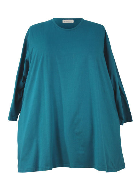 Wide (or Dropped) Shoulder A-line Big Tee - Cotton Jersey Knits