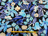 SW - Swimsuit Fabric - blue tulips