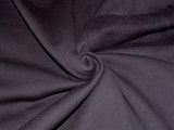 C6 - Cotton Fleece Knit - black **