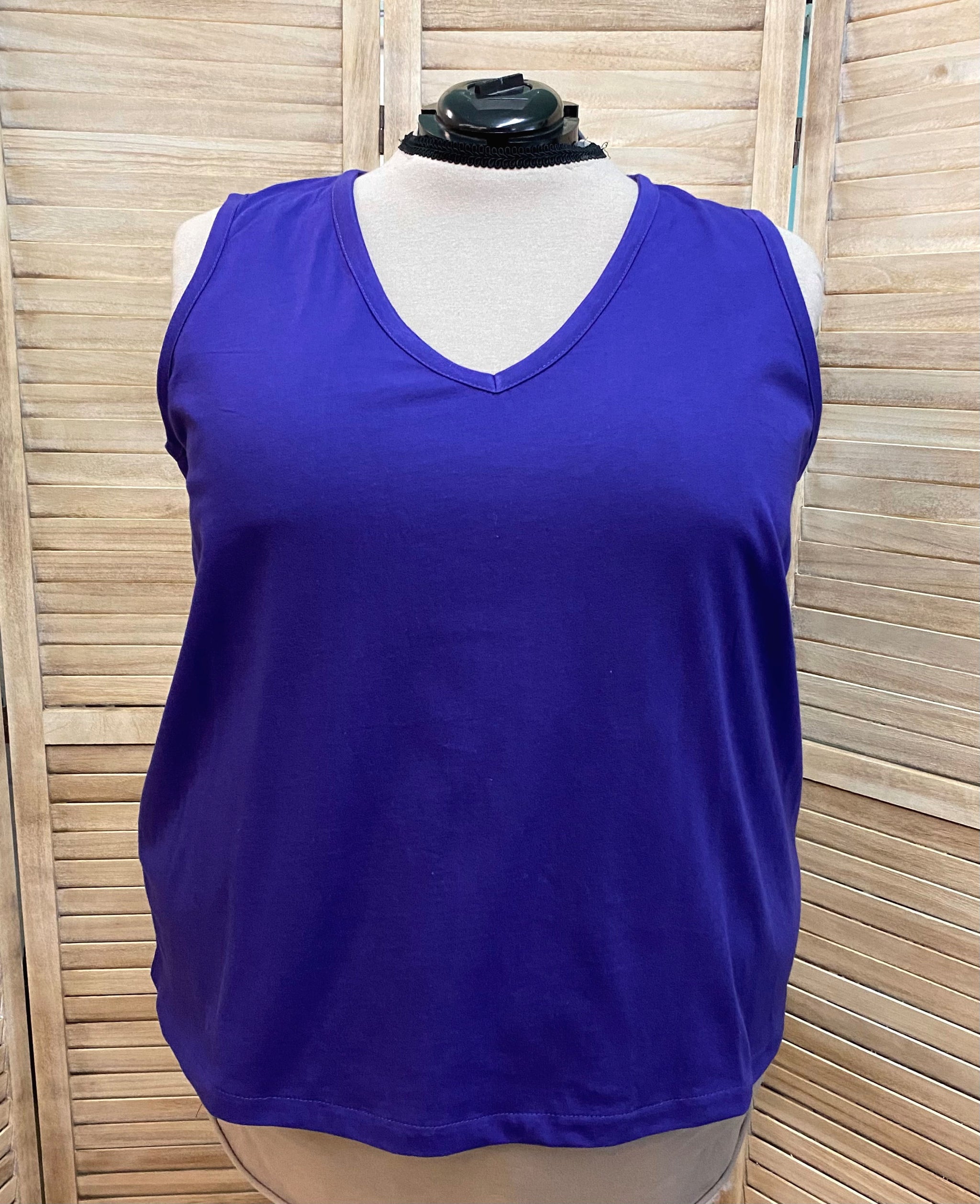 Loose Fit Tank - plus sizes in natural fiber fabrics  Love Your Peaches  Clothing Co.