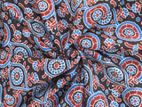 C26.7 - Hand Printed Cotton Cambric - Marrakesh ***
