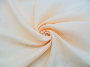 L1 - Linen - hanky weight - palest apricot *****