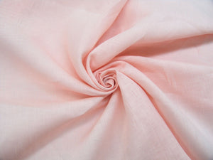 L1 - Linen - hanky weight - peachy pink*****