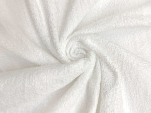 C28 - 100% Cotton Terry Cloth - 10 oz. - white **
